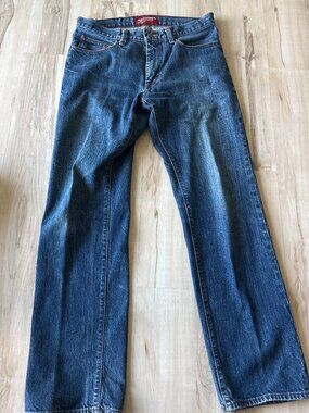 Arizona Jean Co Jeans Men’s 33x32 Blue Denim Straight Leg Casual Pants